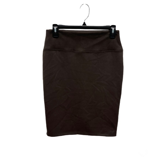 Reneec Faux Suede Skirt - Picture 1 of 3